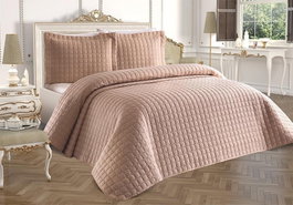 L'essentiel linge de maison Estiva - Cappucino Juego de Colcha Doble